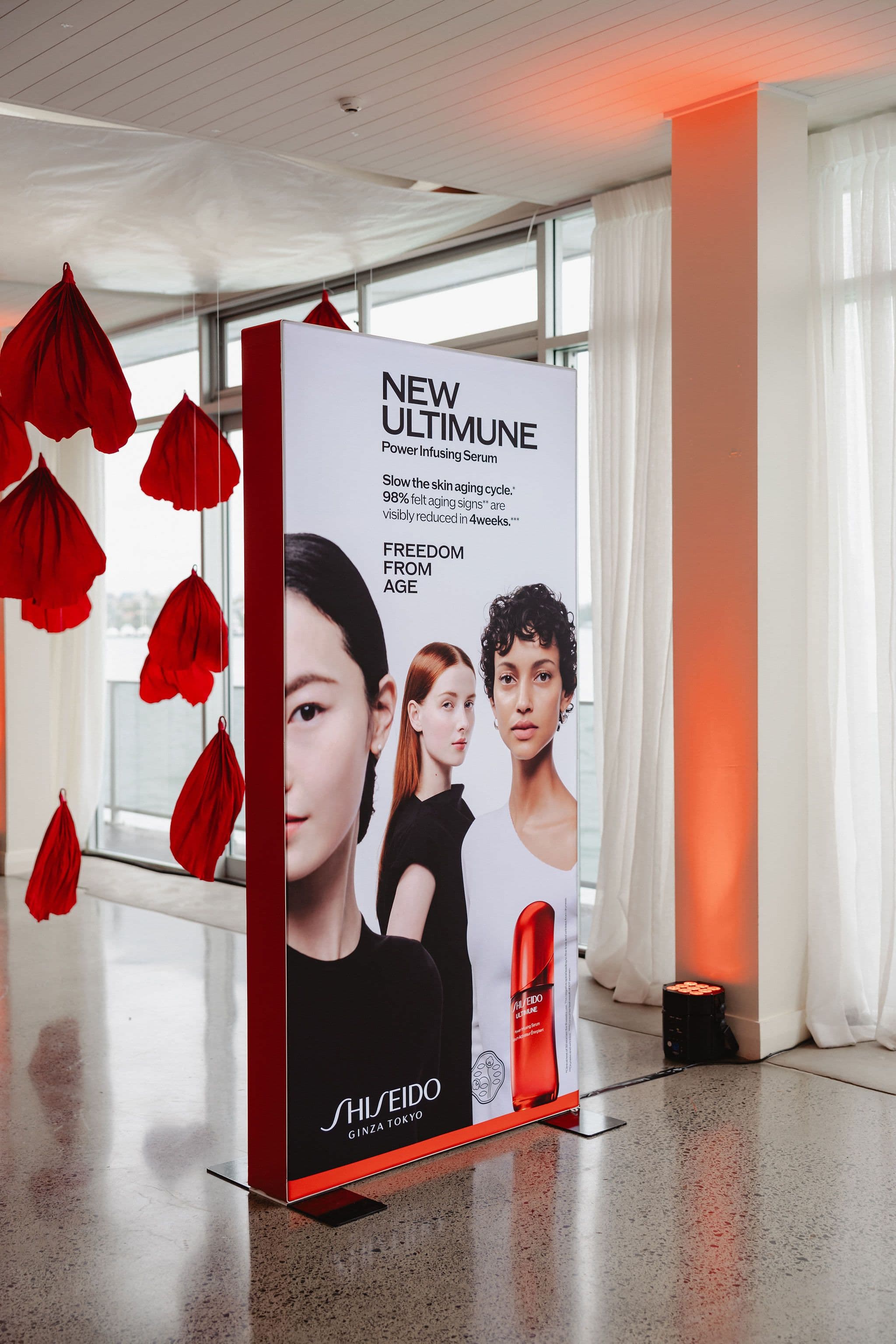 Shiseido launch event in Auckland, guests and the room, event photography by Sonna Studios